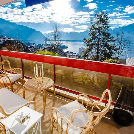 Terrace With Lake & Mountain View مونترو المظهر الخارجي الصورة